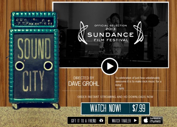 Sound City Movie Page